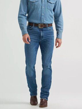 Wrangler Mens Slim Fit Cowboy Cut Jeans